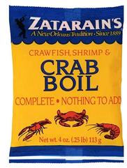 Zatarain's Preseasoned Crab/Shrimp Boil 4oz